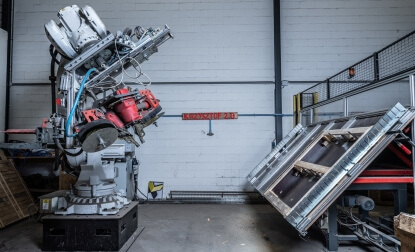 Nieuwe palletrobots bij Herman de Haan Group
